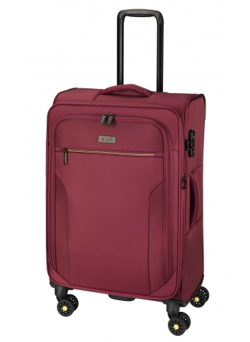 Kohver 78 cm D&N Lederwaren Bordo