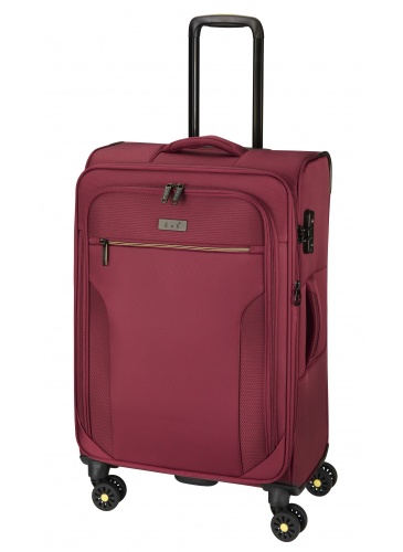 Kohver 78 cm D&N Lederwaren Bordo