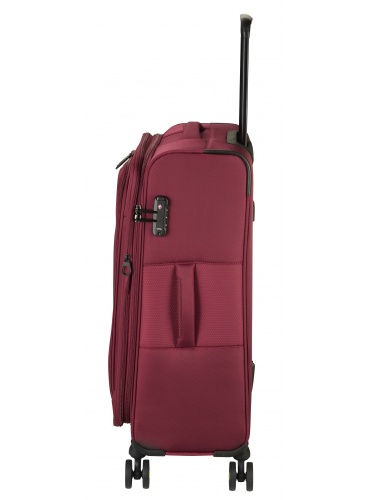 Kohver 78 cm D&N Lederwaren Bordo
