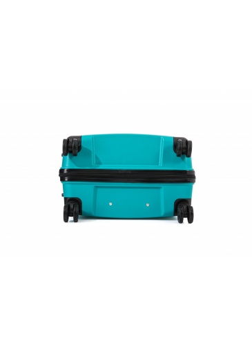 Kohver 78 cm D&N Lederwaren Petrol