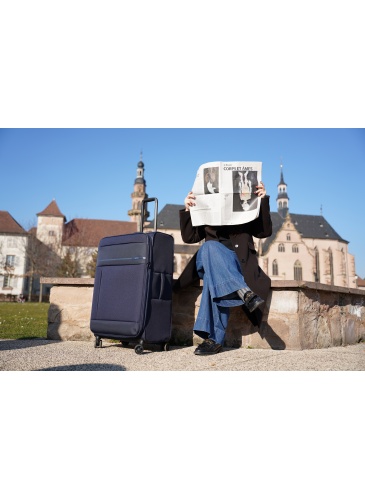 Lagaminas 78 cm JUMP MONTHELYS  Expandable 4 wheels NAVY