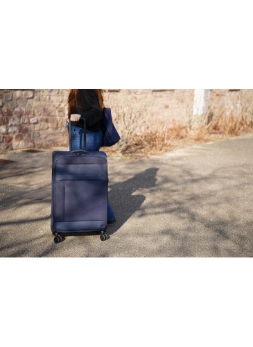 Lagaminas 78 cm JUMP MONTHELYS  Expandable 4 wheels NAVY