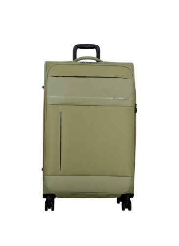 Kohver 78 cm JUMP MONTHELYS Expandable 4 wheels GREEN