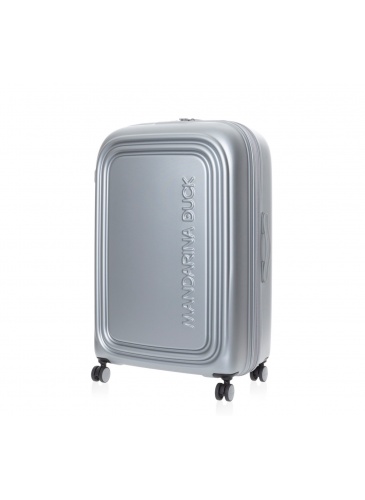 Kohver 82 cm  MANDARINA DUCK LOGODUCK+ Silver