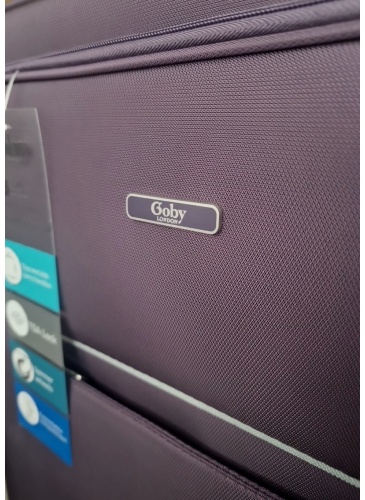Kohver Goby London Light Weight Soft Luggage 68 cm Violet