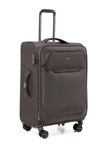 Kohver Goby London Light Weight Soft Luggage 78 cm Grey
