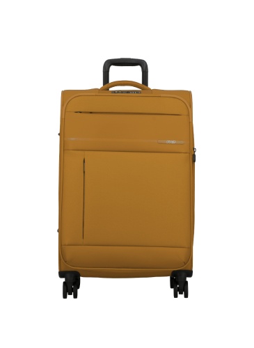 Lagaminas 66 cm JUMP MONTHELYS medium Expandable 4 wheels Yellow