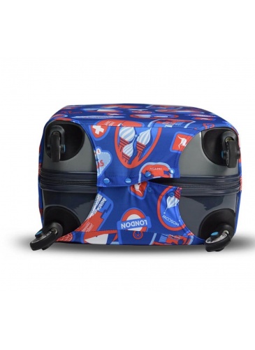 Luggage Cover 55 cm BG Berlin TRAVEL STAMPS S