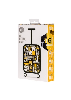 Luggage Cover 62 cm BG Berlin NEW YORK M