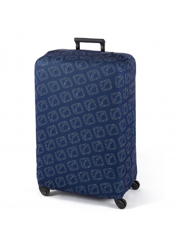 Luggage Cover L-size TRAVEL BLUE