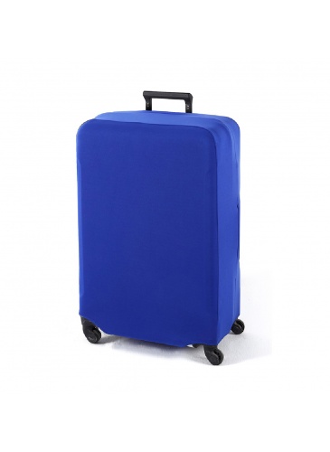 Luggage Cover L-size TRAVEL BLUE
