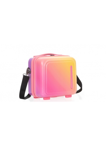 Beauty case MANDARINA DUCK LOGODUCK + COCKTAIL Rigid beauty case Rose