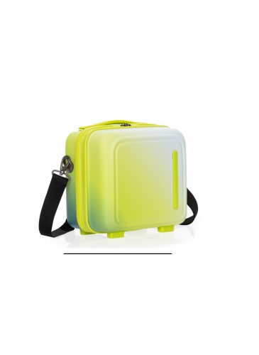 Beauty case MANDARINA DUCK LOGODUCK + COCKTAIL Rigid beauty case Summer diving/ yellow