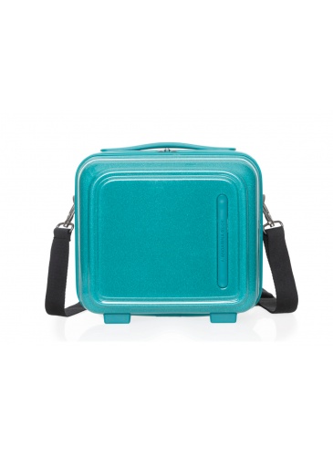 Beauty case MANDARINA DUCK LOGODUCK+ Glitter green
