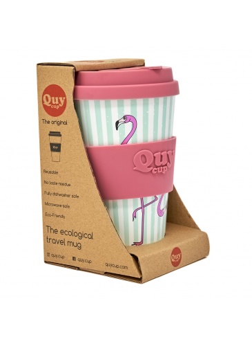 Kruus QuyCup 400 ml RePET Flamingo