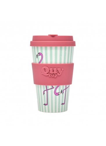 Kruus QuyCup 400 ml RePET Flamingo
