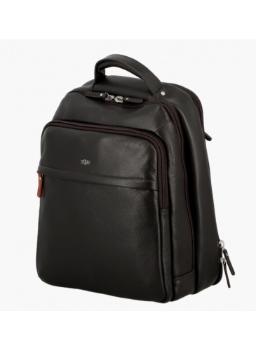 Seljakott JUMP UPPSALA CUIR LEATHER 15 Chocolat