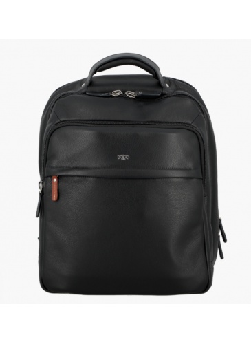 Seljakott JUMP UPPSALA CUIR LEATHER 15 Marine