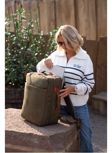 Backpack Jump UPPSALA 45x35x20 cm ( EasyJet ) Chocolate
