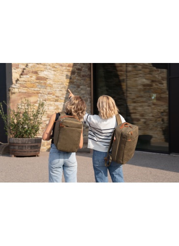 Backpack Jump UPPSALA 45x35x20 cm ( EasyJet ) Chocolate