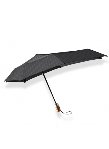 Salokāmais lietussargs senz° mini automatic deluxe pin stripe