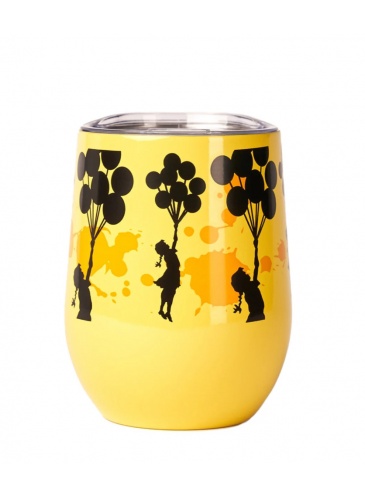 Termiline kruus Quy Cup  Zero CUP 300 ml FLYING BALLOONS GIRL