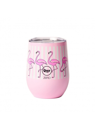 Termo puodelis Quy Cup Zero CUP 300 ml Flamingo